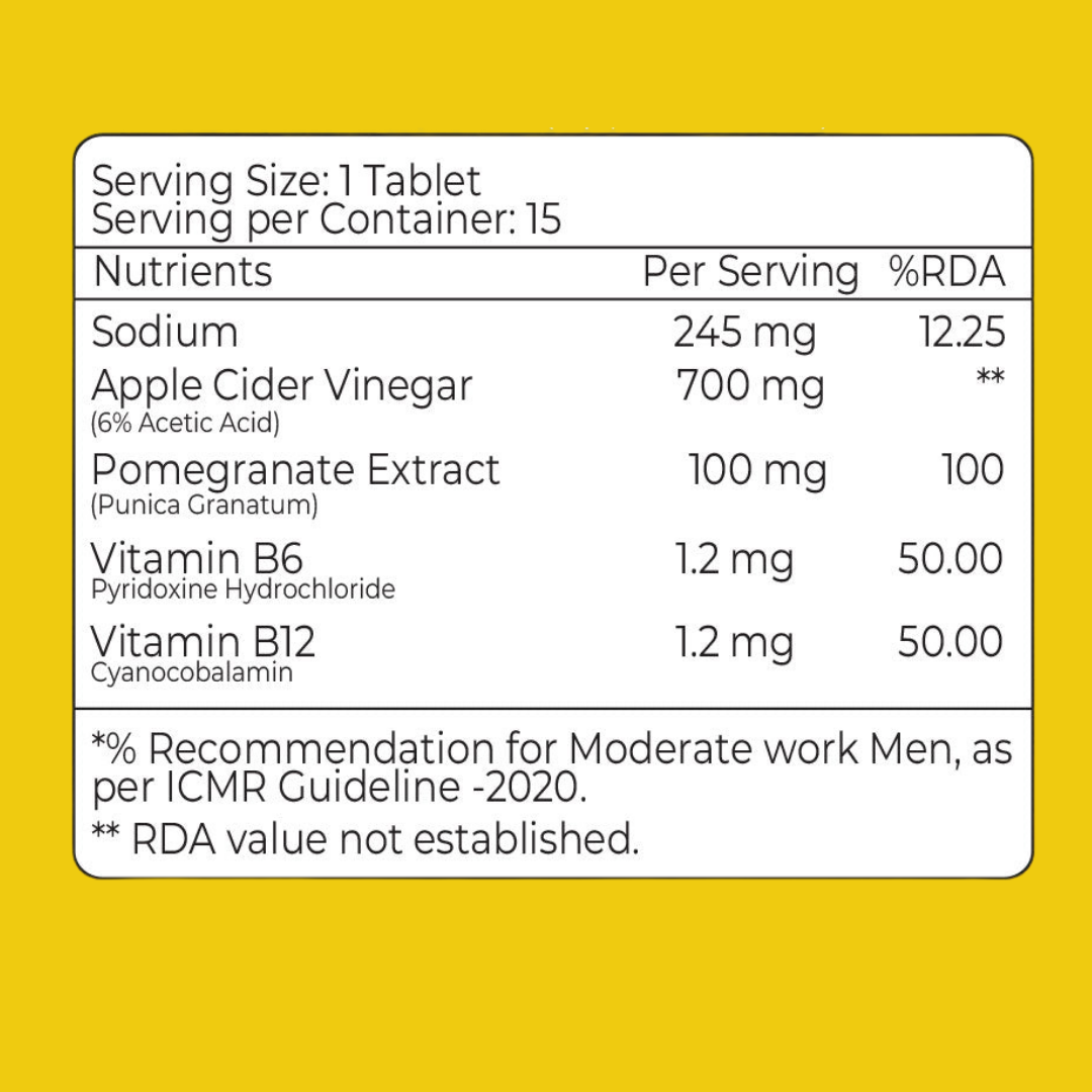 HURE ACV Moringa 15 Effervescent Tablets - Pack of 2