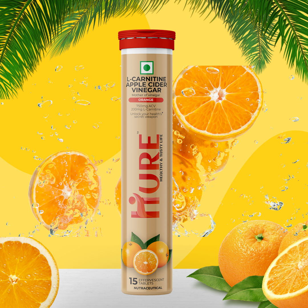 HURE ACV Moringa 180 Effervescent Tablets  - 4 Month Pack
